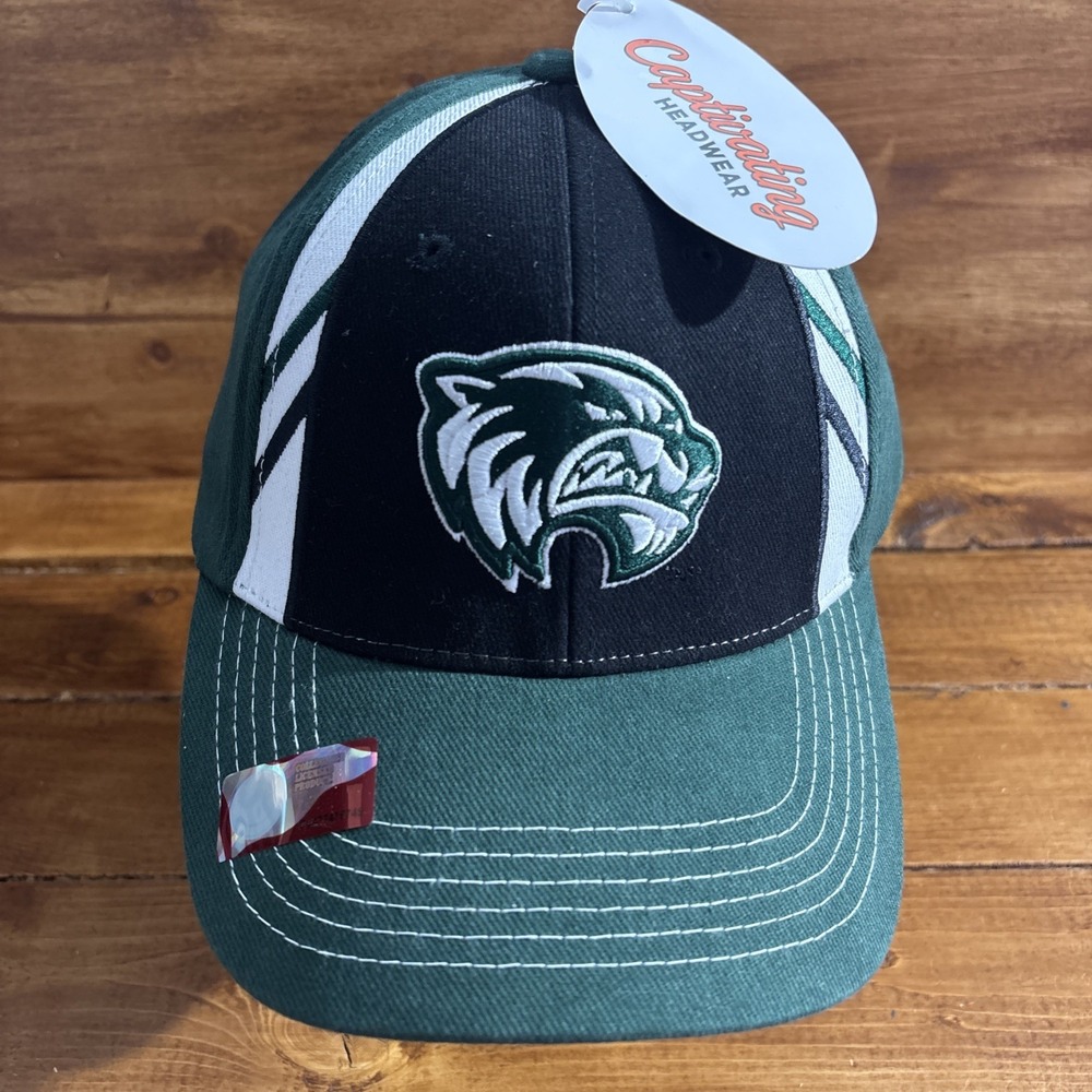 Utah Valley University‎ Hat Willy the Wolverine Green Captivating Headwear NEW